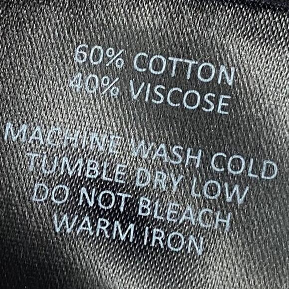 Carbon38 French Terry Jumpsuit Drawstring Cinched Waist Wide Leg Gray Womens XL - Picture 8 of 8